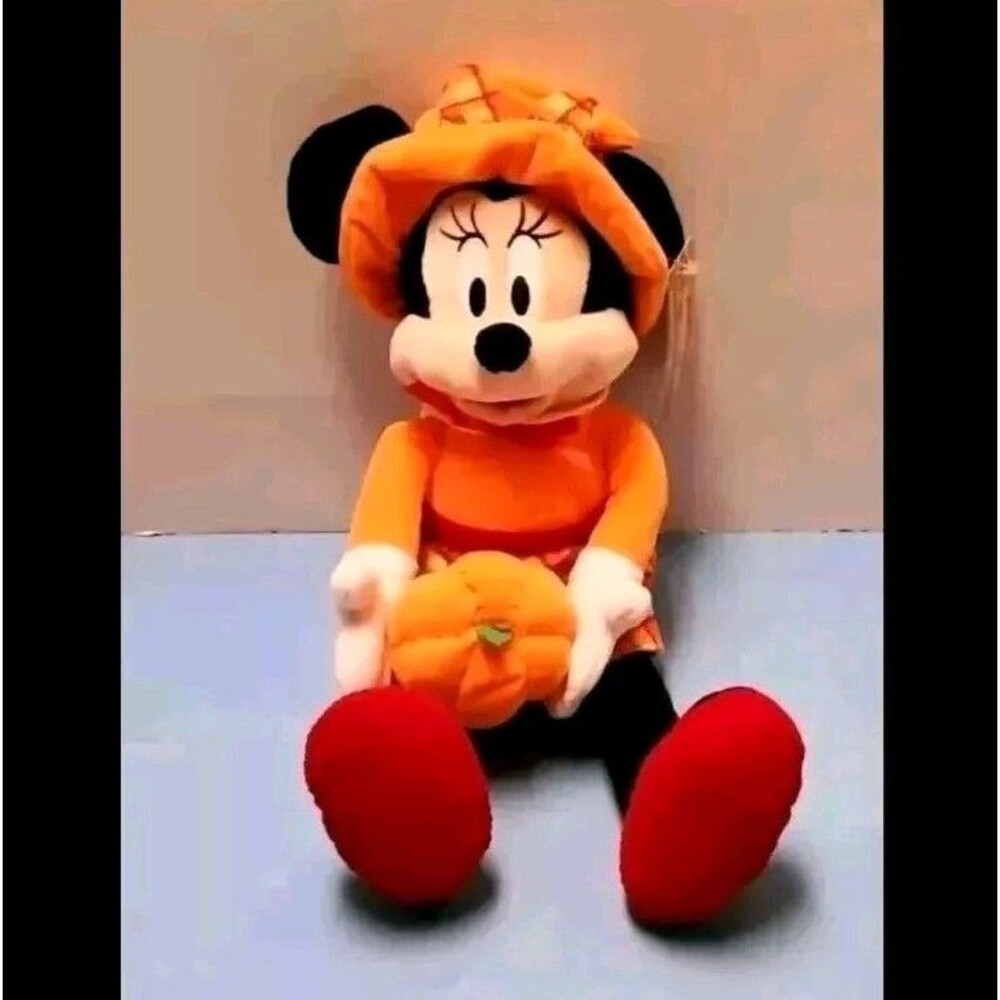 Minnie Mouse Harvest Shelf Sitter Thanksgiving Autumn Fall Holiday Decor 2024